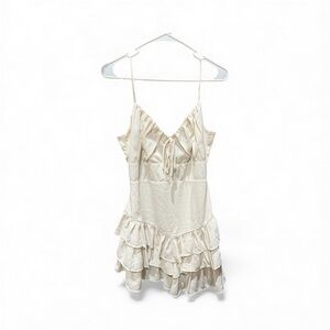 Forever 21 Cream Mini Dress